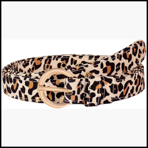 Fashion Waist Belt with Gold Buckle, Polyester Material, Adjustable Fit main image 7